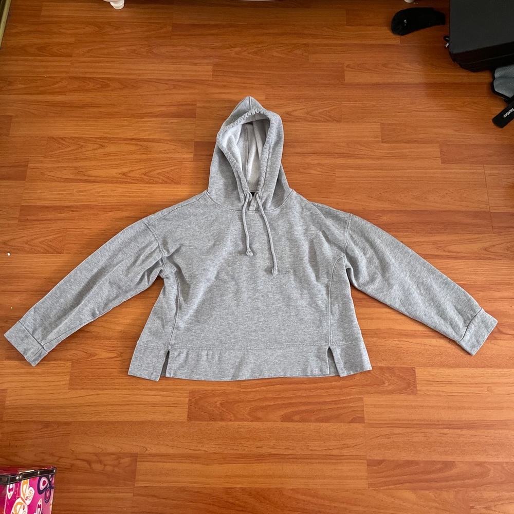 Gray hoodie
